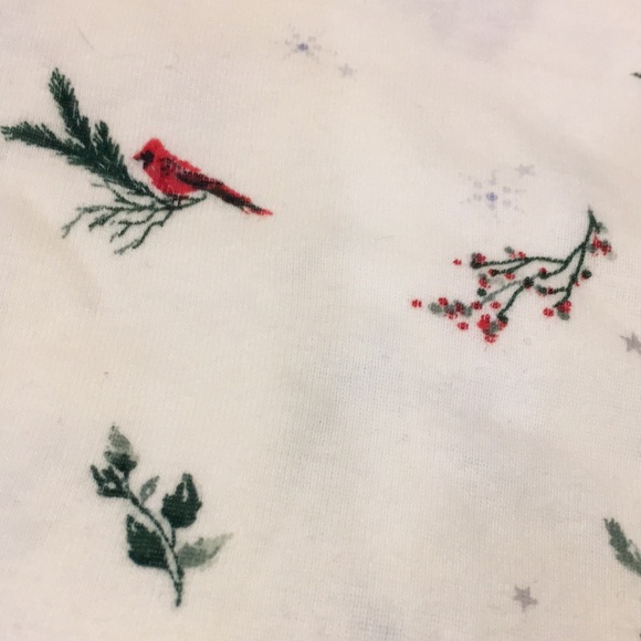 Winter Cardinals Longsleeve Crewneck Tee Size XXL, NWT %100 Cotton - Picture 5 of 12